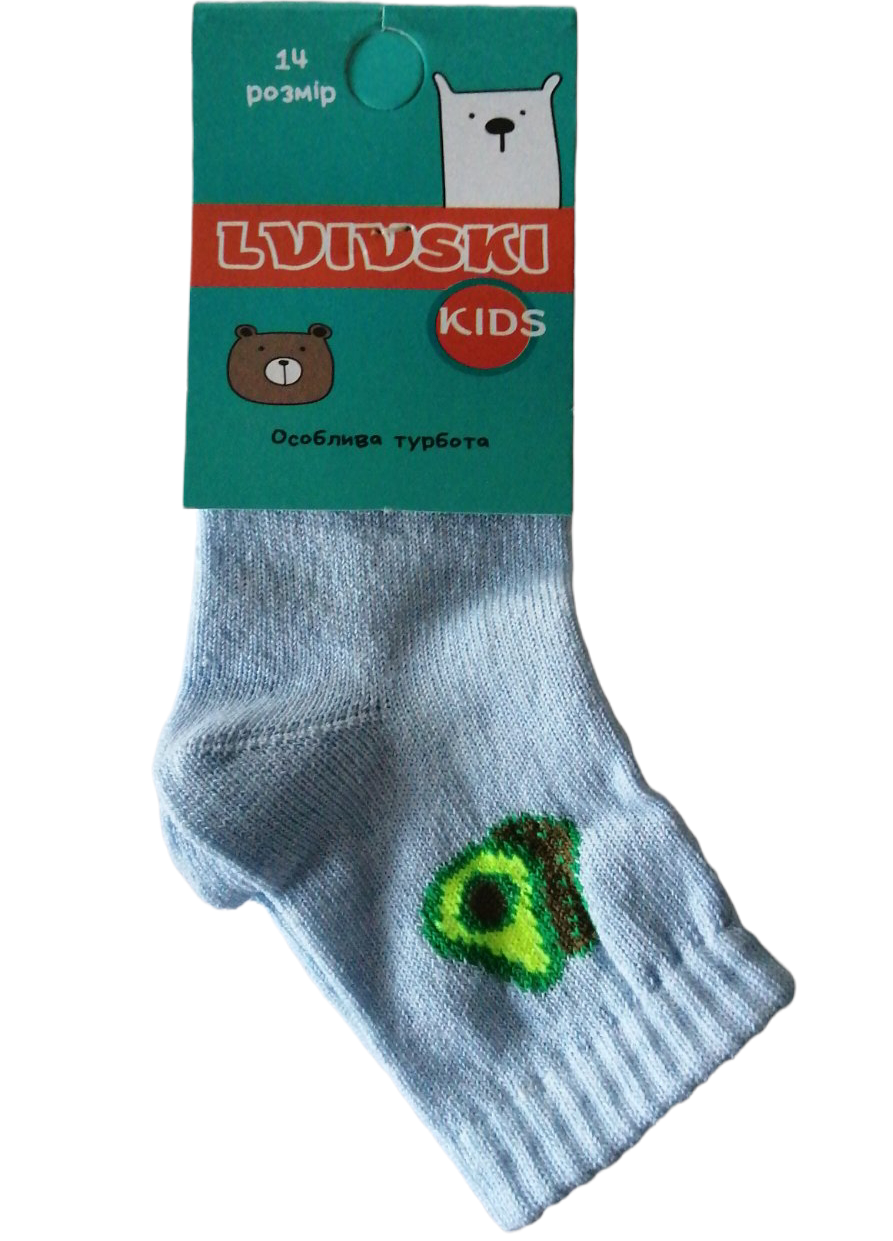Lvivski Kids Fruit Socks, Size 14 - Image 3