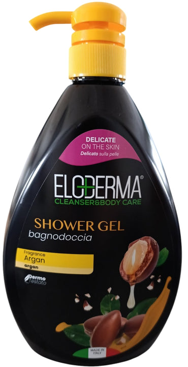 Eloderma Argan Shower Gel with Pump, 1000 mL - Image 2