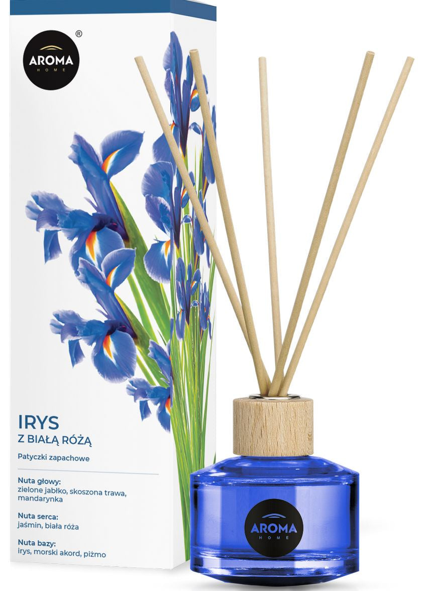 Aroma Stick Iris & White Rose Reed Diffuser, 50 mL
