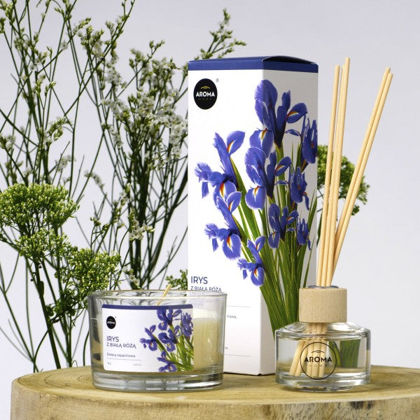 Aroma Stick Iris & White Rose Reed Diffuser, 50 mL - Image 2