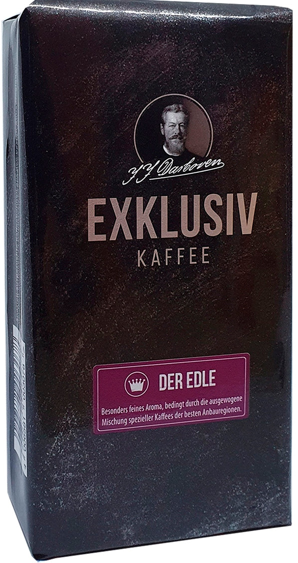 J.J. Darboven Exklusiv Kaffee The Noble Ground Coffee, 250 g