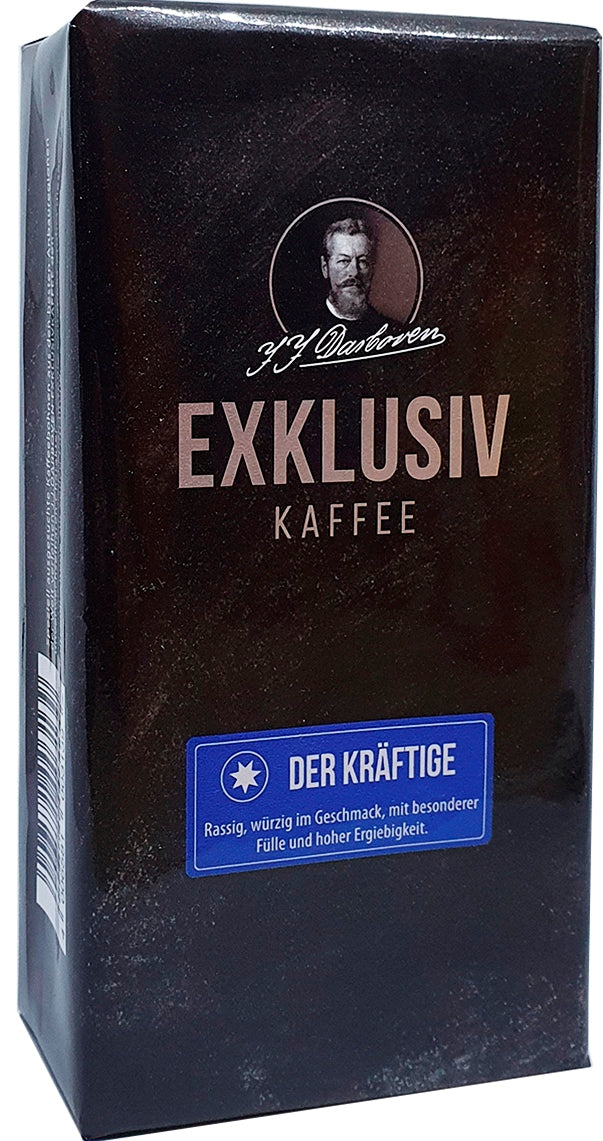J.J. Darboven Exklusiv Kaffee The Strong Ground Coffee, 250 g