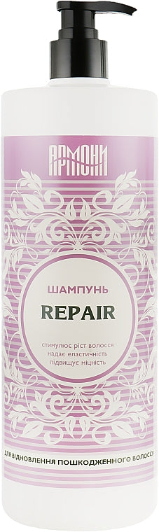 Armoni Repair Shampoo with Pump, 1000 mL