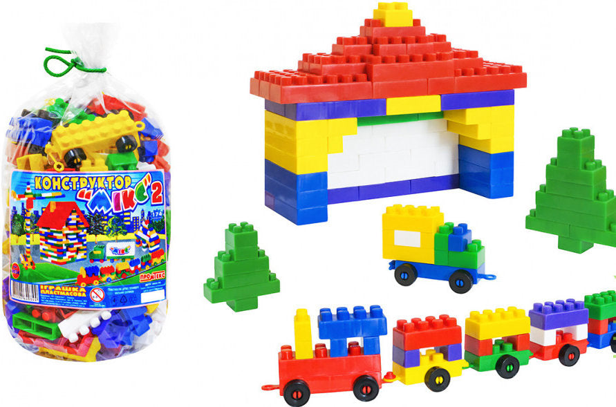 Promtex 4034 Mix 2 Building Set, 174 pcs