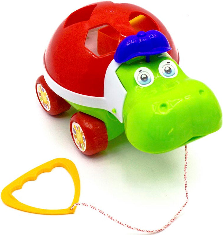Maximus 5103 Hippo Logic Push-Along Toy