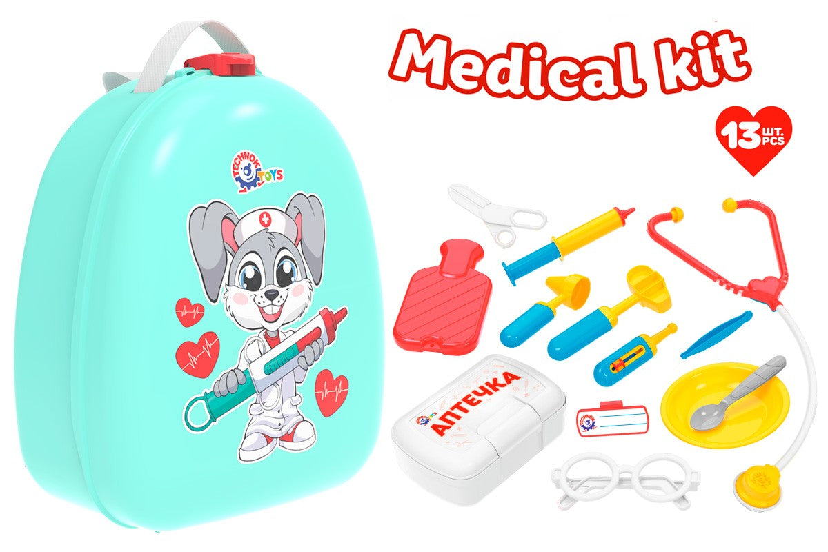 TechnoK 8638 Doctor Play Set in Backpack