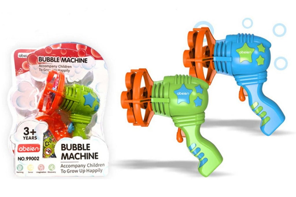 Battery-Operated Bubble Gun 99002