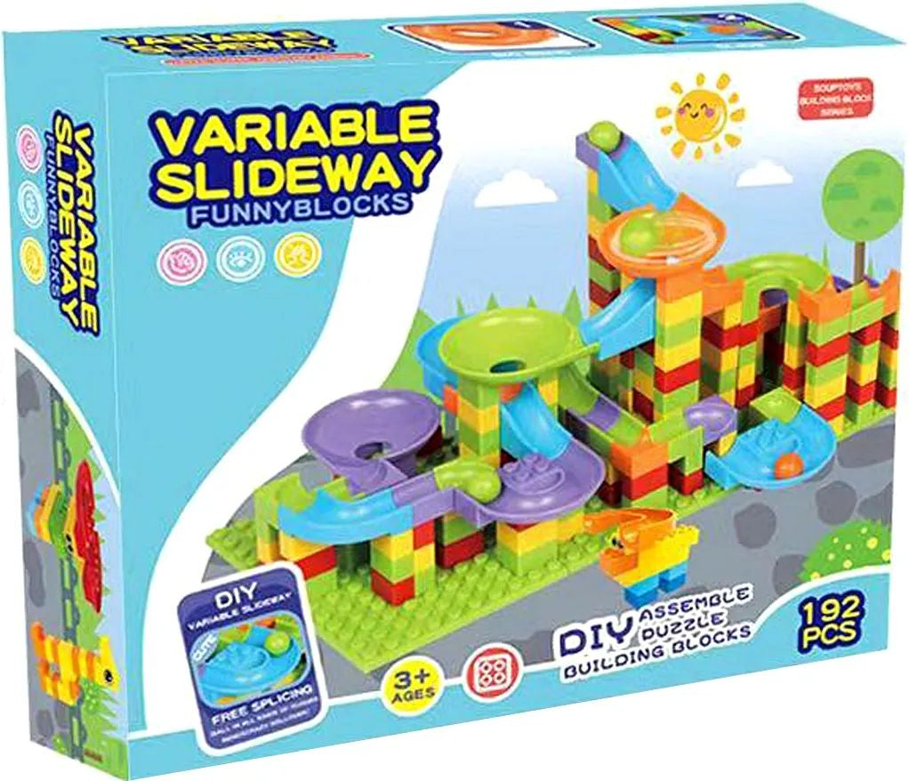 Marble Run Maze Building Set 606C, 192 pcs