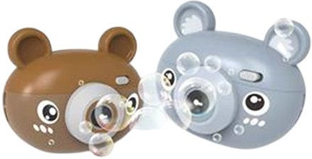 Battery-Operated Bear Camera Bubble Machine 99013
