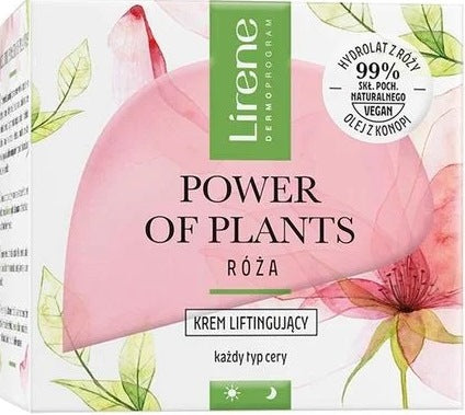 Lirene Power of Plants Rose Lifting Face Cream, 50 mL