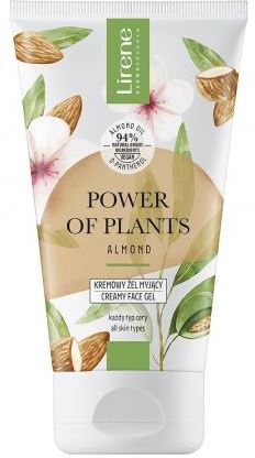 Lirene Power of Plants Almond Creamy Face Wash Gel, 150 mL