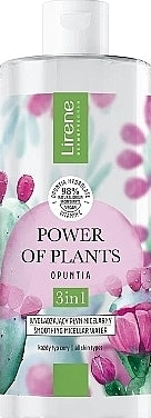 Lirene Power of Plants Prickly Pear 3-in-1 Smoothing Micellar Water, 400 mL