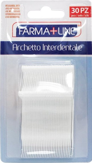 Farma Line Dental Floss Picks, 30 pcs