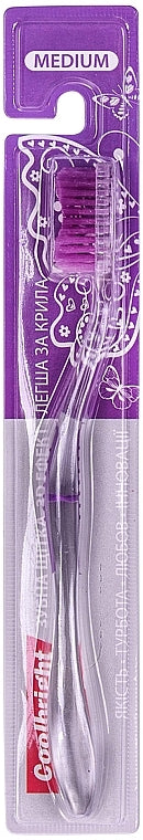 Coolbright Lighter Than Wings 3D Effect Medium Toothbrush