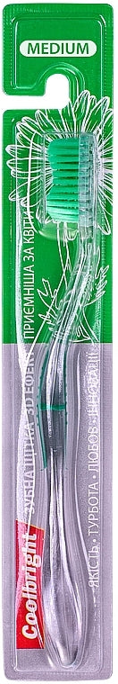 Coolbright Sweeter Than Flowers 3D Effect Medium Toothbrush