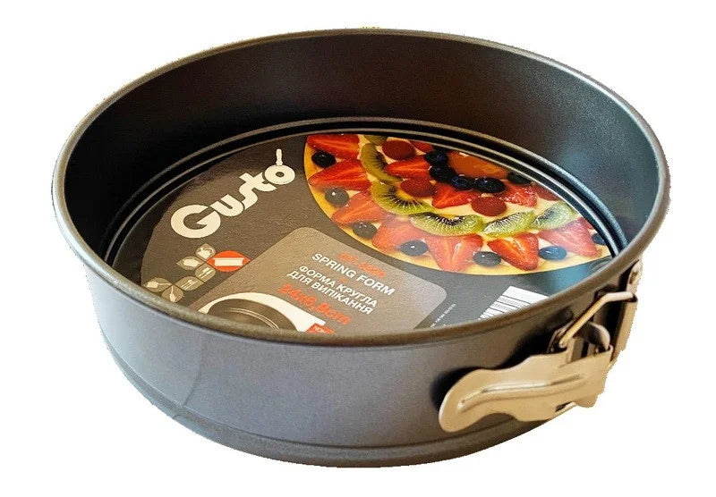 Gusto GT-3224 Round Springform Baking Pan, 24 x 6.8 cm - Image 2