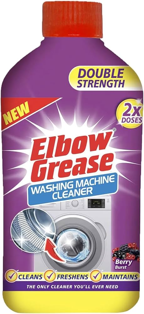 Elbow Grease Berry Burst Washing Machine Cleaner, 250 mL