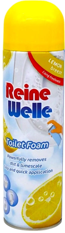 Reine Welle Lemon Breeze Toilet Cleaning Foam, 500 mL