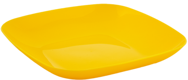 Aleana 167063 Plastic Plate, Assorted, 250 x 250 x 30 mm - Image 2