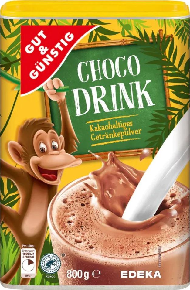 Gut & Gunstig Choco Drink Instant Cocoa, 800 g