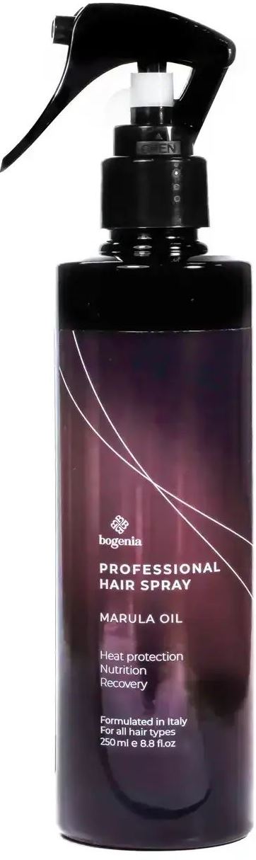 Bogenia Professional Marula Oil Heat Protection Spray, 250 mL