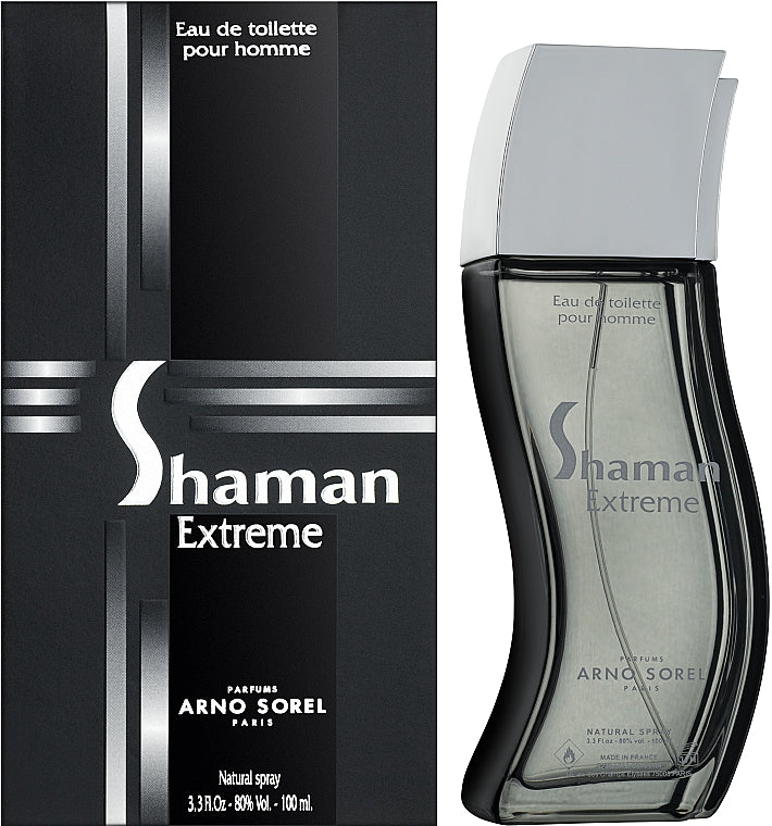Arno Sorel Shaman Extreme Eau de Toilette for Men, 100 mL