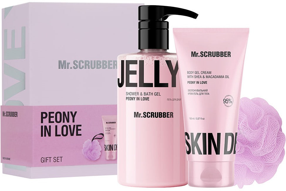 Mr.Scrubber Peony in Love Women's Gift Set