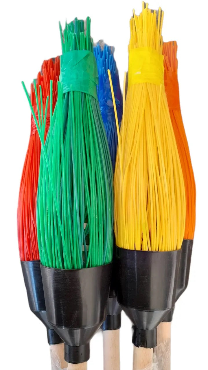 Colored Outdoor Broom