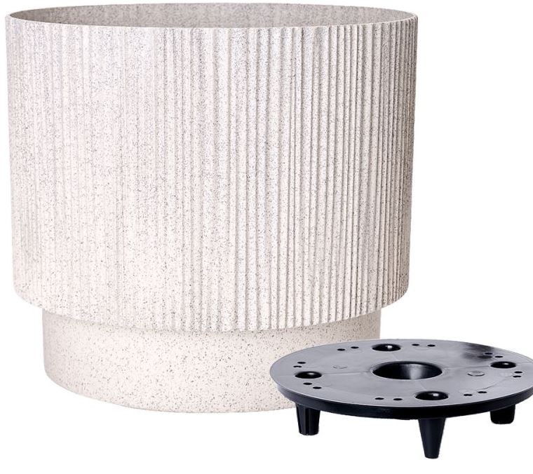 Aleana Oslo Flower Pot with Insert, Assorted, d 16 cm, 1.9 L - Image 2