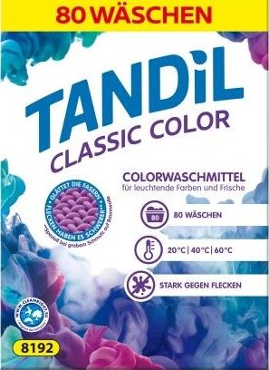 Tandil Classic Color Laundry Detergent Powder, 80 Loads, 5.2 kg