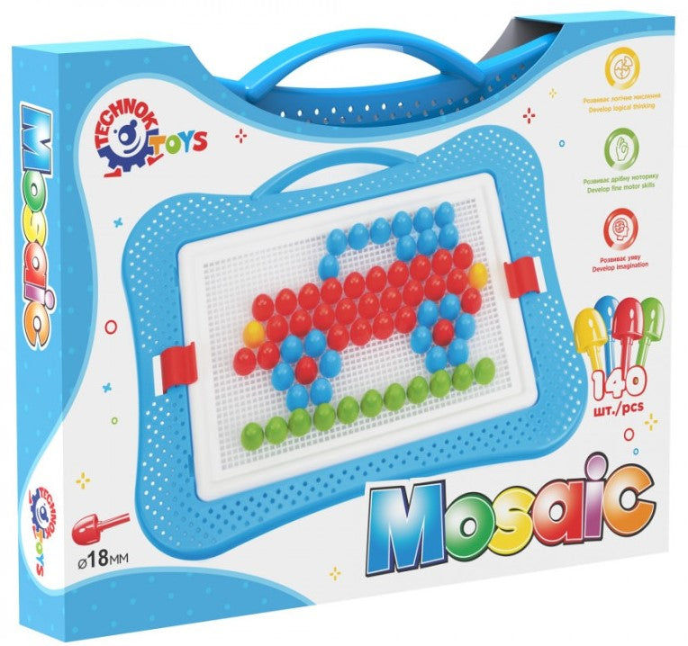 TechnoK 3381 No. 6 Mosaic Set, 140 pcs
