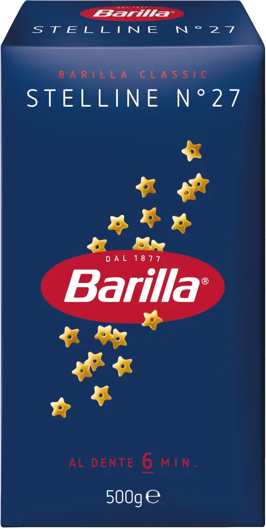 Barilla No. 27 Stelline Pasta, 500 g
