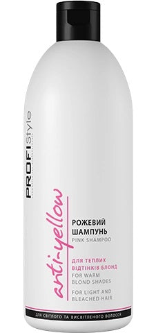 PROFIStyle Viki Pink Shampoo for Warm Blonde Shades, 500 mL