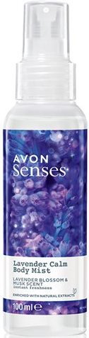Avon Senses Lavender Calm Body Lotion Spray, 100 mL