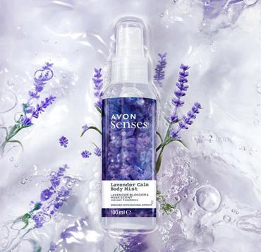 Avon Senses Lavender Calm Body Lotion Spray, 100 mL - Image 2