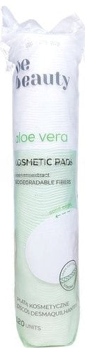 Be Beauty Aloe Vera Cotton Pads, 120 pcs