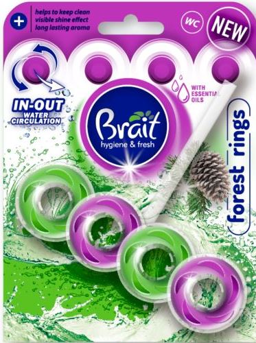 Brait Forest Rings Toilet Rim Block, 40 g