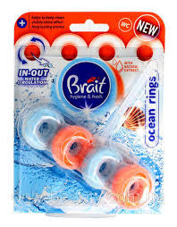 Brait Ocean Rings Toilet Rim Block, 40 g