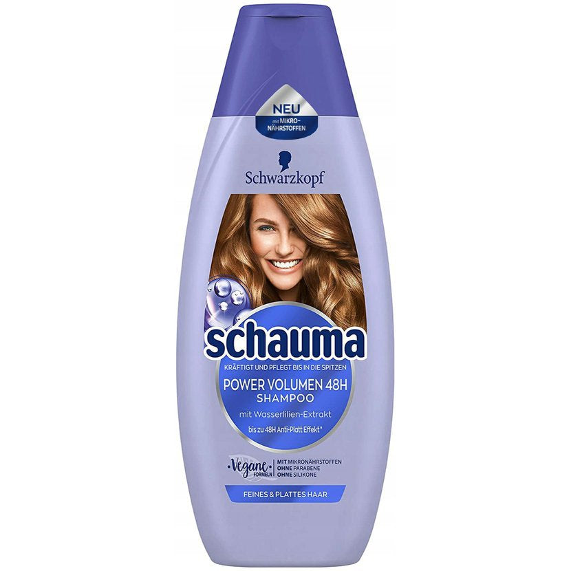 Schauma Power Volumen 48 H Shampoo, 480 mL