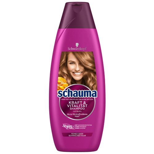 Schauma Kraft & Vitalitat Shampoo, 480 mL