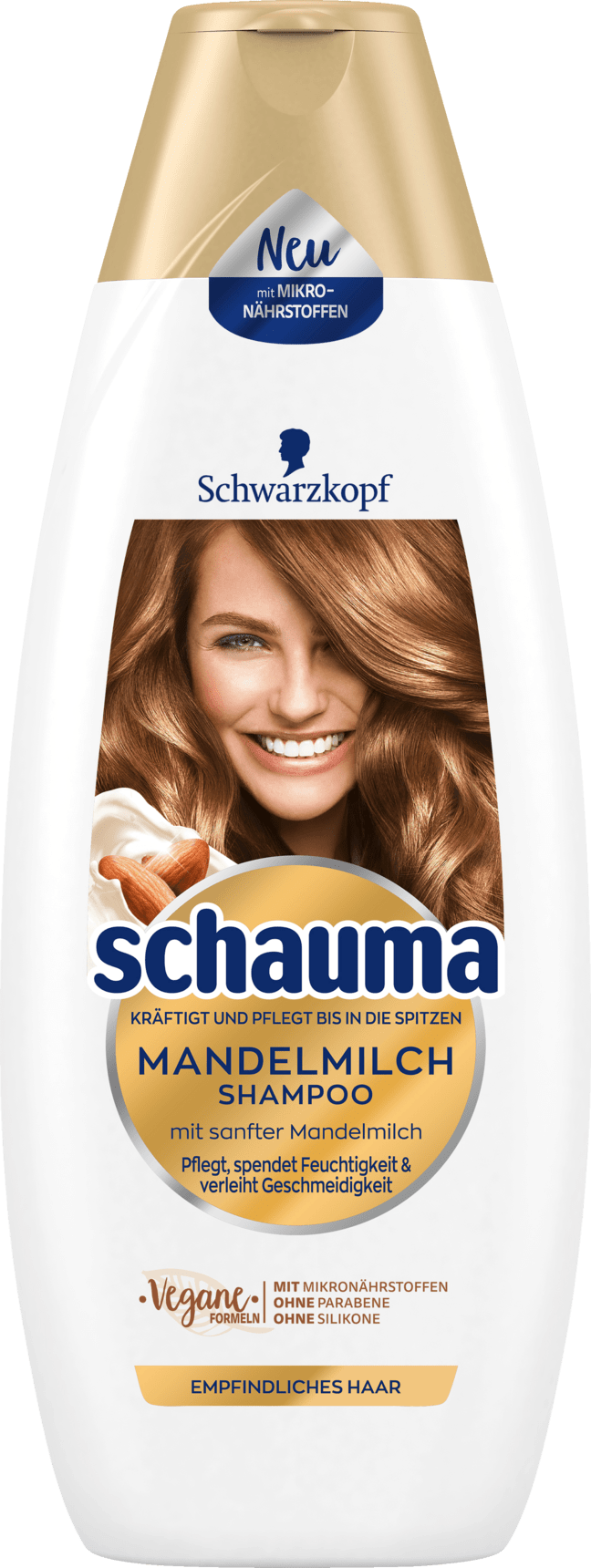 Schauma Mandelmilch Shampoo, 480 mL