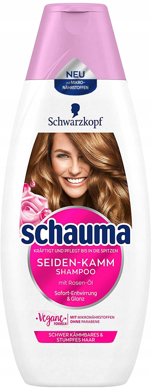 Schauma Seden - Kamm Shampoo, 480 mL