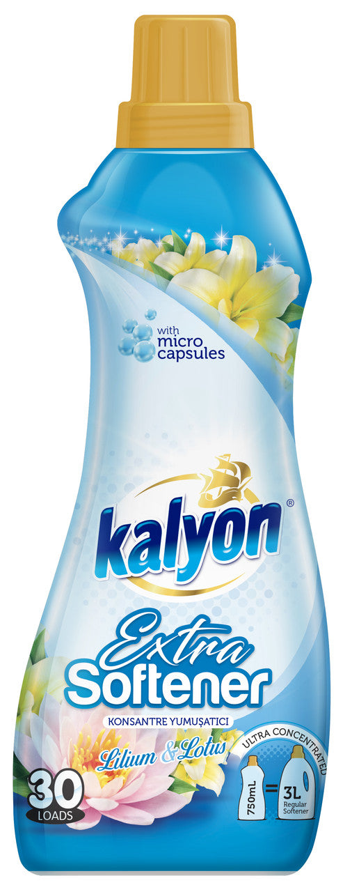 Kalyon Lily & Lotus Fabric Softener, 750 mL