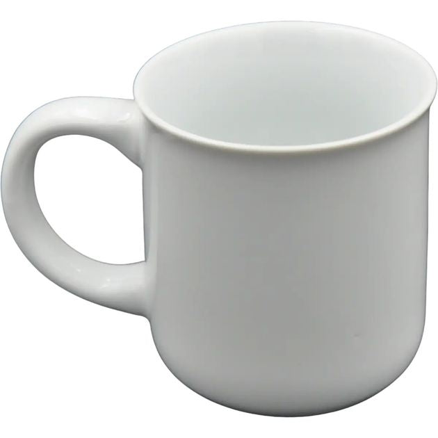 Vittora VT-C-177210 Americano White Ceramic Coffee Mug, 210 mL