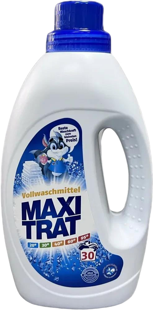 Maxi Trat Universal Liquid Laundry Detergent, 30 Loads, 1.5 L