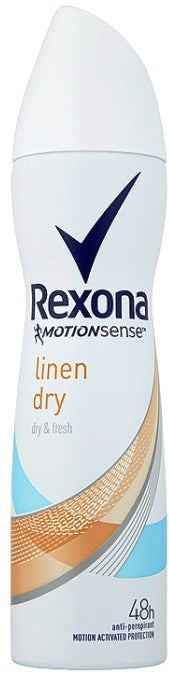 Rexona Motionsense Linen Comfort Women's Antiperspirant Deodorant, 150 mL
