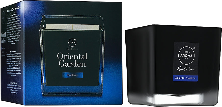 Aroma Home Oriental Garden Scented Candle, 155 g