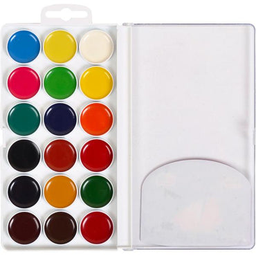 Gamma Creativity 400104 Watercolor Paint Set, 18 Colors - Image 2