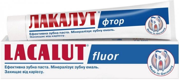 Lacalut Fluor Toothpaste, 75 mL