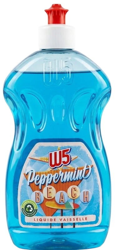 W5 Peppermint Beach Dishwashing Liquid, 500 mL